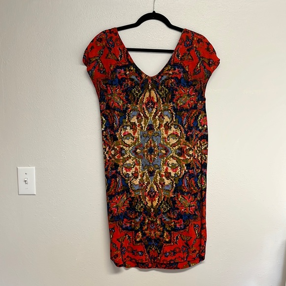 Maeve by Anthropologie patterned shift dress - Picture 1 of 8